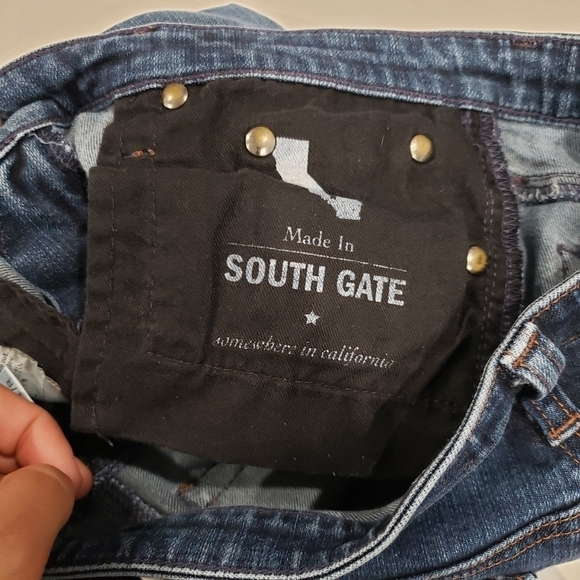 AG Adriano Goldschmied The Stivie Slim Straight Jeans Size 27 Regular - Picture 12 of 16